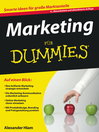 Cover image for Marketing für Dummies